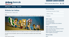 Desktop Screenshot of dpsg-bonn.de