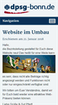 Mobile Screenshot of dpsg-bonn.de
